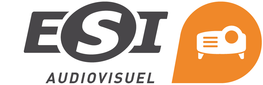 Logo horizontal ESI informatique département audiovisuel